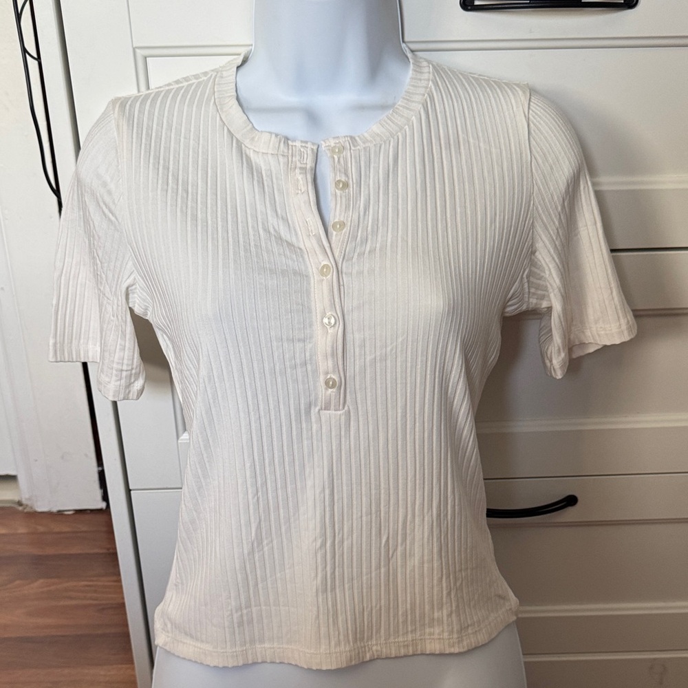 Abercrombie & Fitch Henley Tee